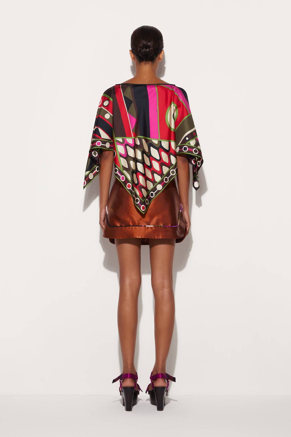 Pucci Top in seta con stampa Vivara Nuova