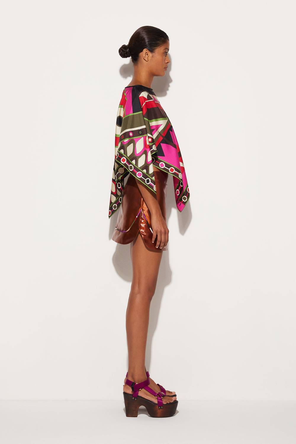 Pucci Minigonna effetto pelle Moda