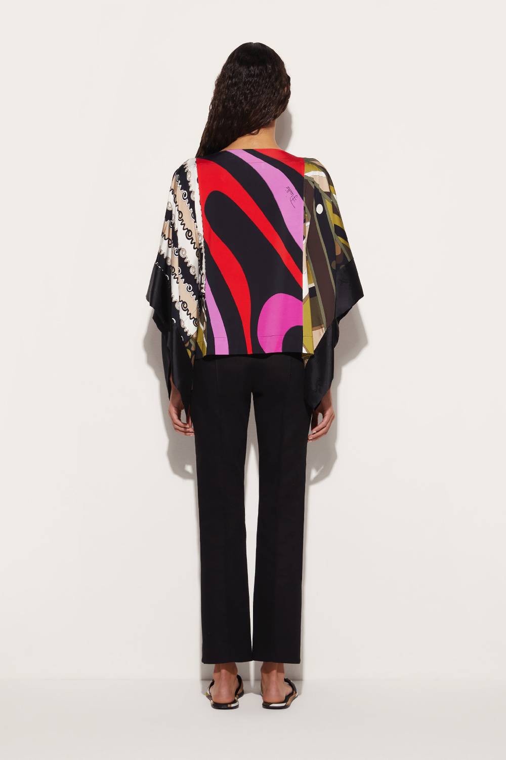 Pucci Kaftano con stampe patchwork Sconto di tempo limitato