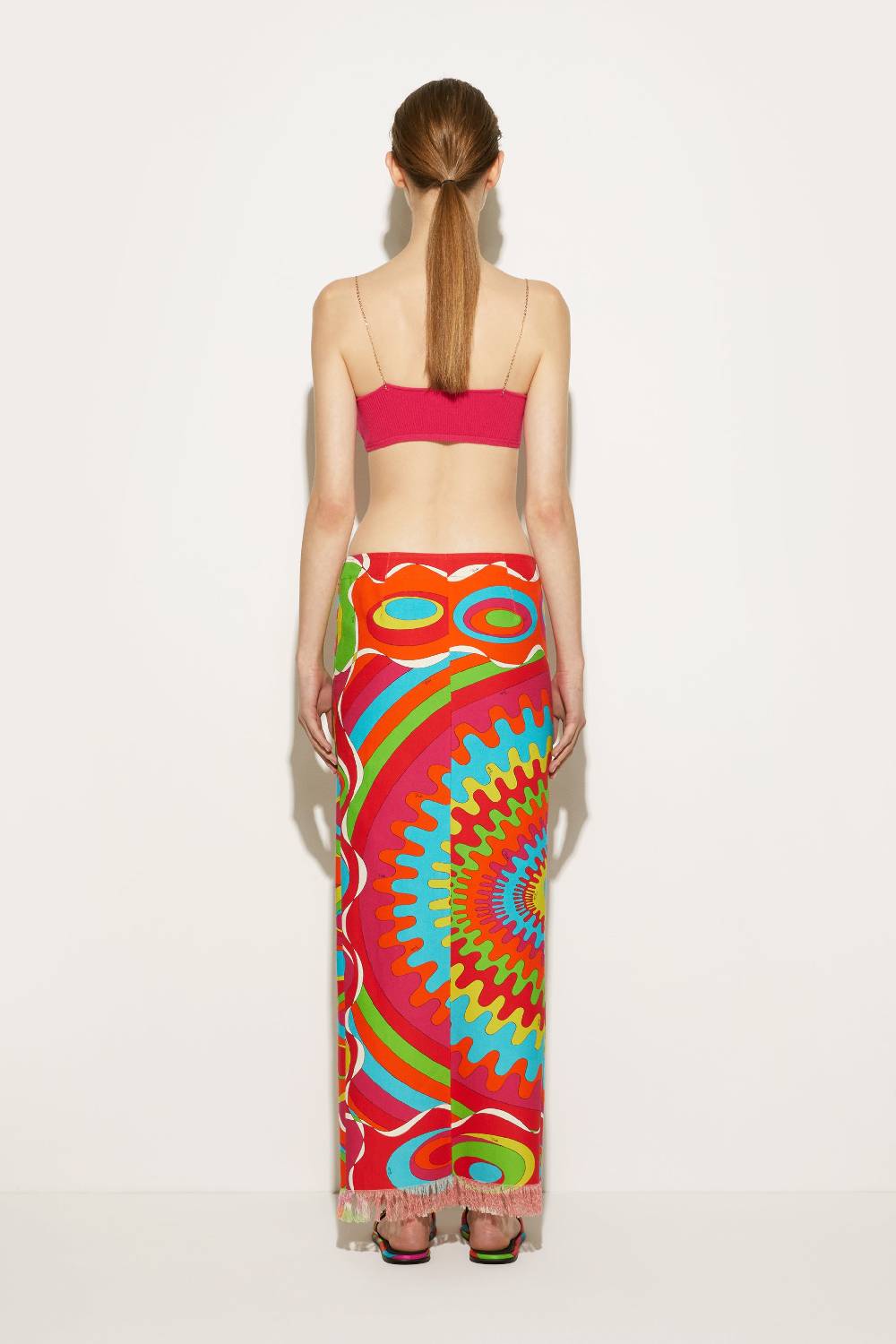Pucci Top a fascia con spalline a catena Offerta Pasqua