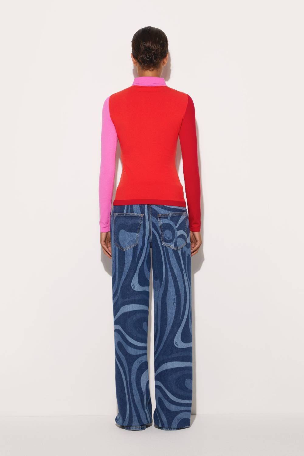 Pucci Top in maglia con design color-block Offerta San Valentino