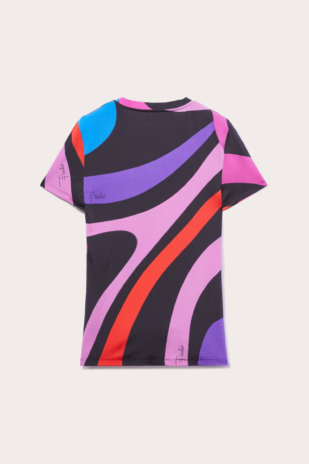 Pucci T-shirt con stampa Marmo Smaltimento dello stoccaggio
