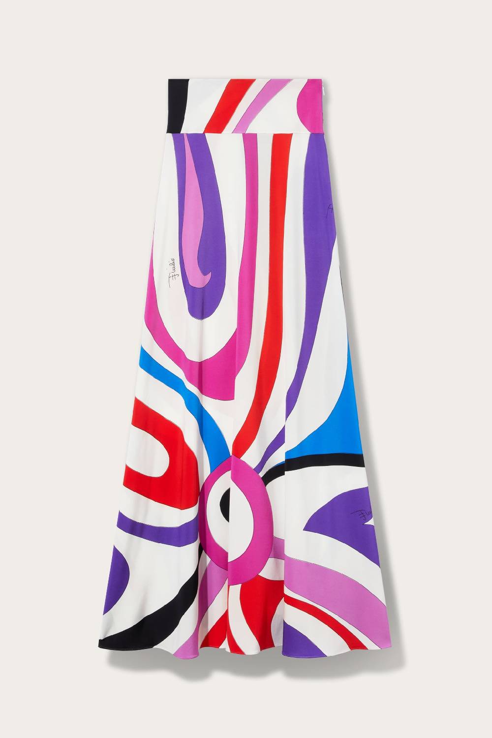 Pucci Gonna lunga con stampa Marmo Vendita calda