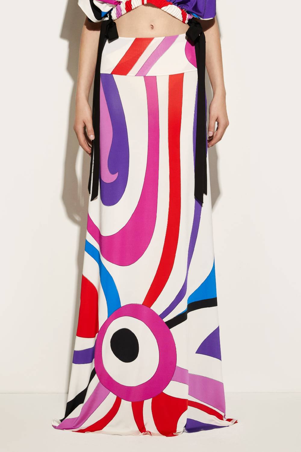 Pucci Gonna lunga con stampa Marmo Vendita calda