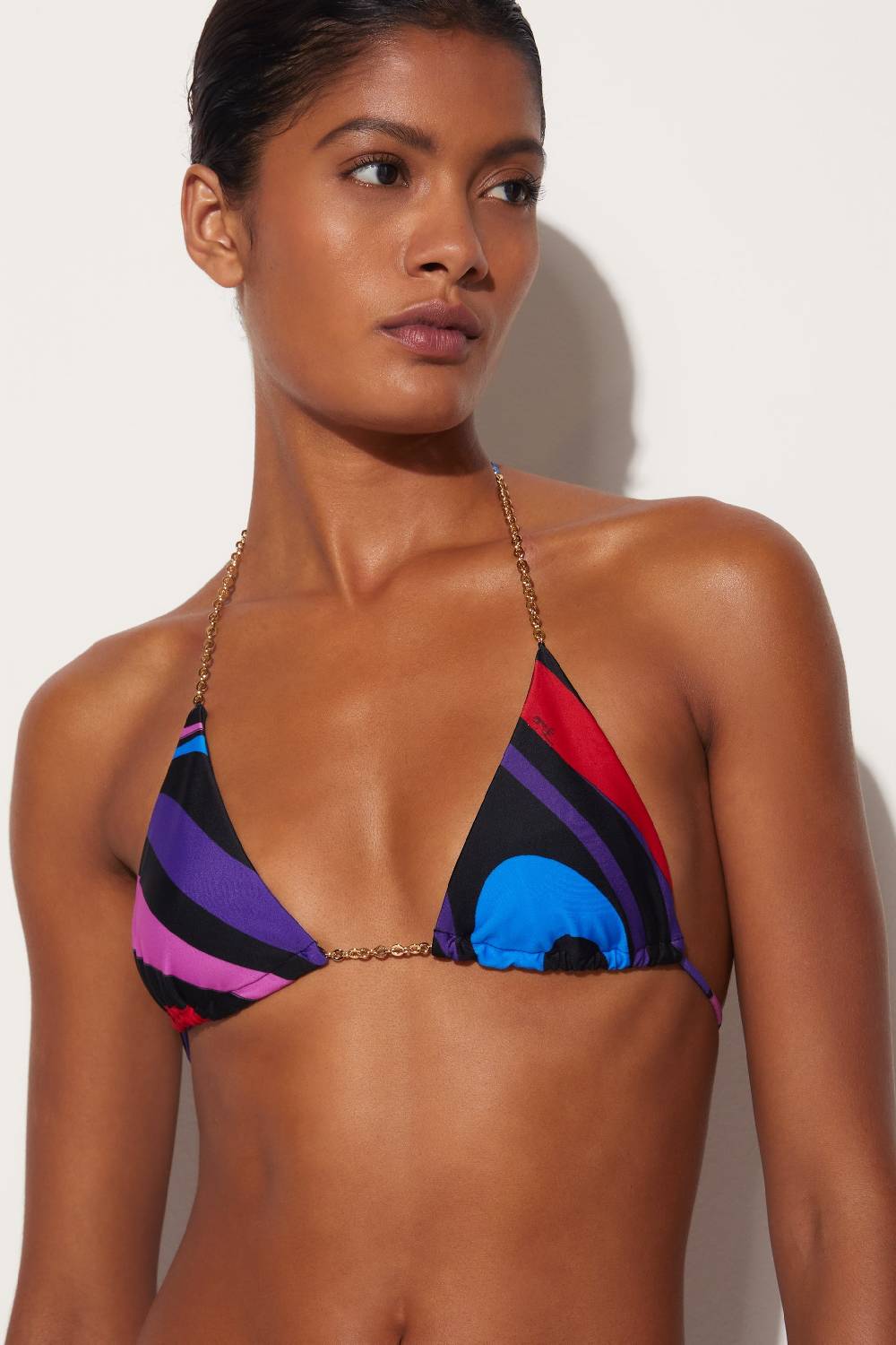 Pucci Top bikini con stampa Marmo Prezzo basso