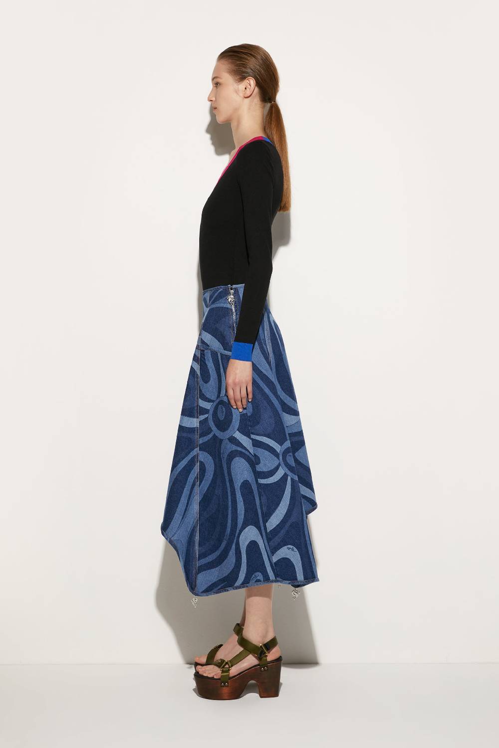 Pucci Maglione con design color-block Ultimo giorno