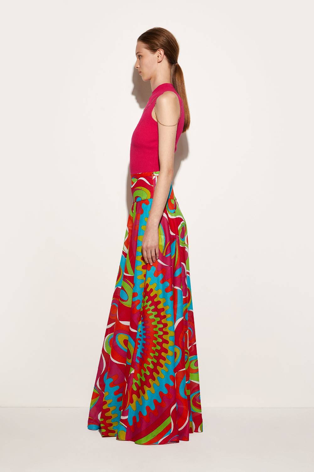 Pucci Top con dettaglio a catena Fino al 50% di sconto
