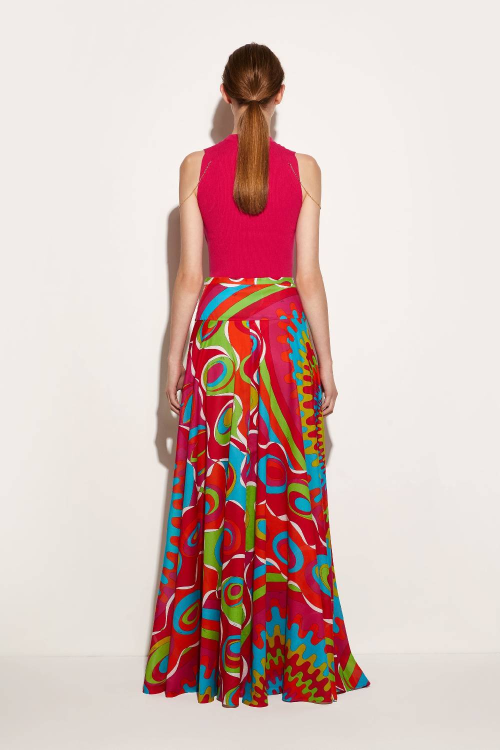 Pucci Top con dettaglio a catena Fino al 50% di sconto