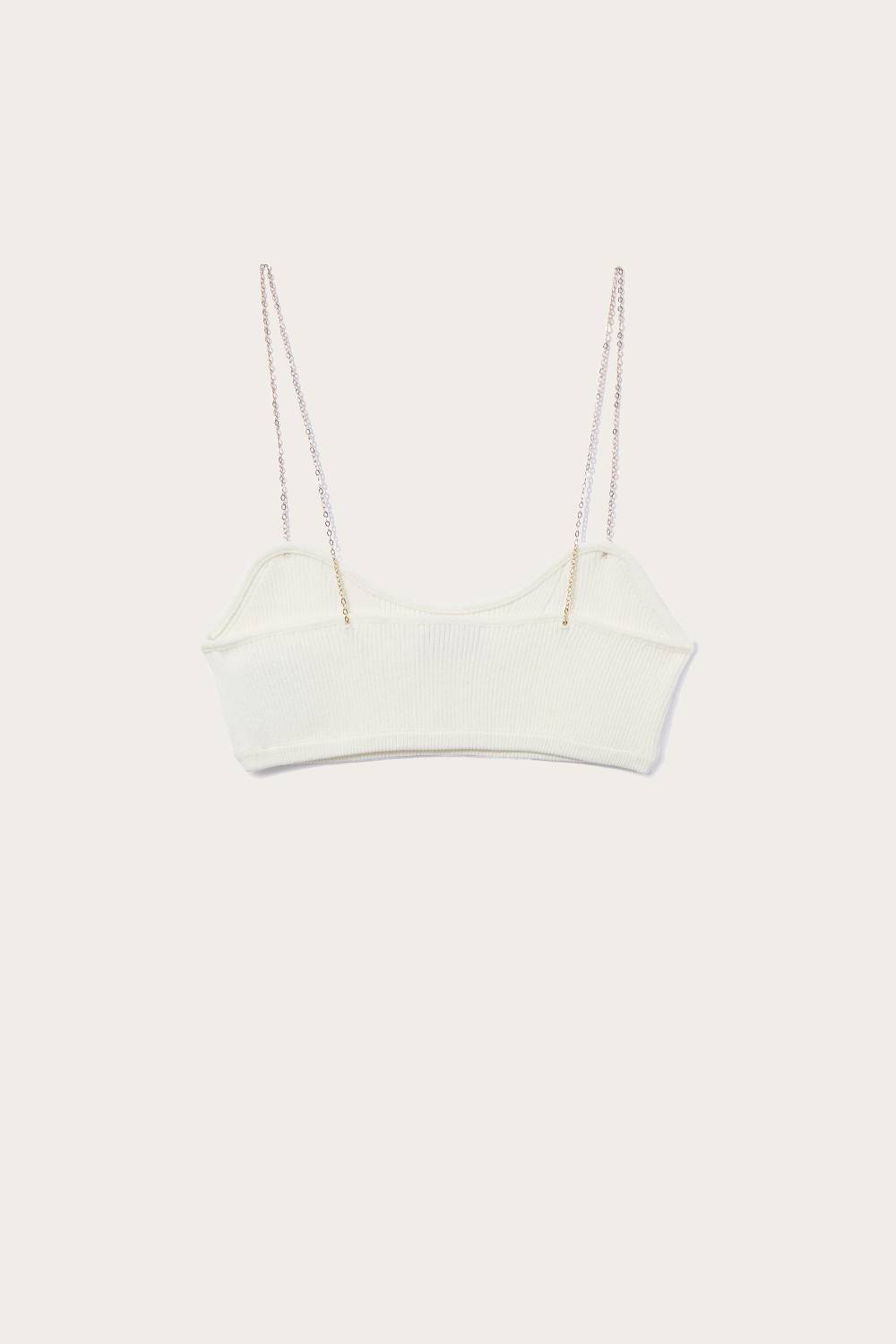 Pucci Top a fascia con spalline a catena Offerta speciale della fabbrica