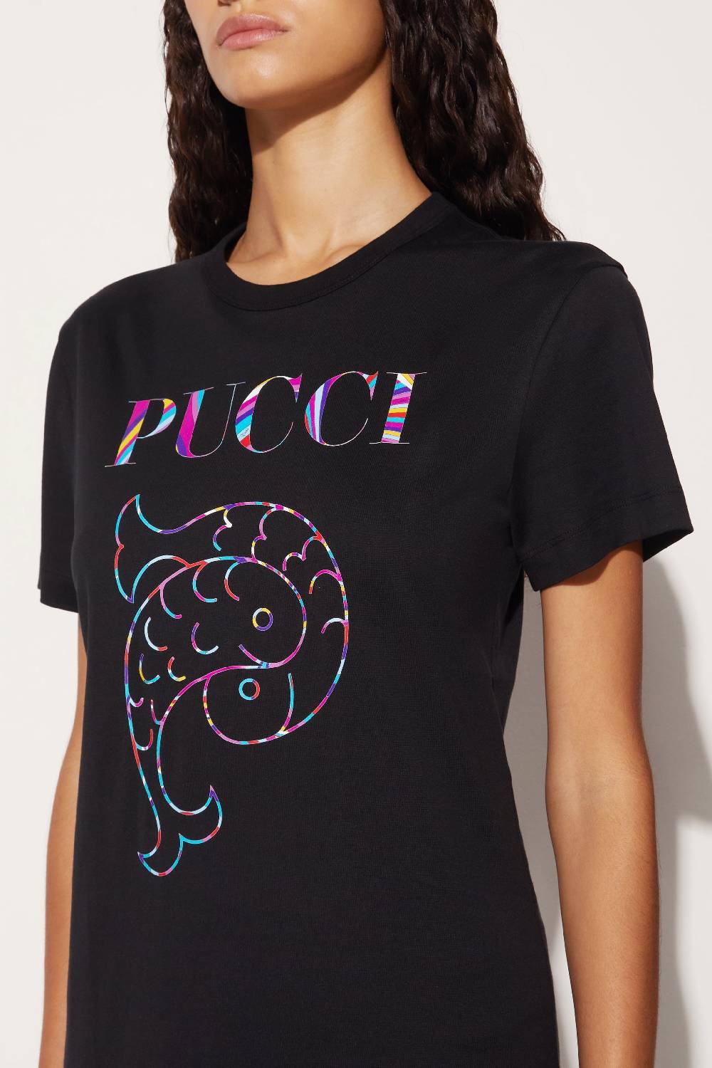 Pucci T-shirt con logo 50% di sconto con spedizione gratuita