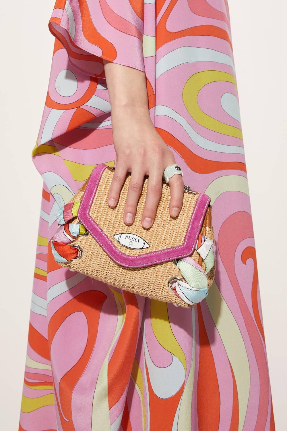 Pucci Borsa Tressage Mini Officina