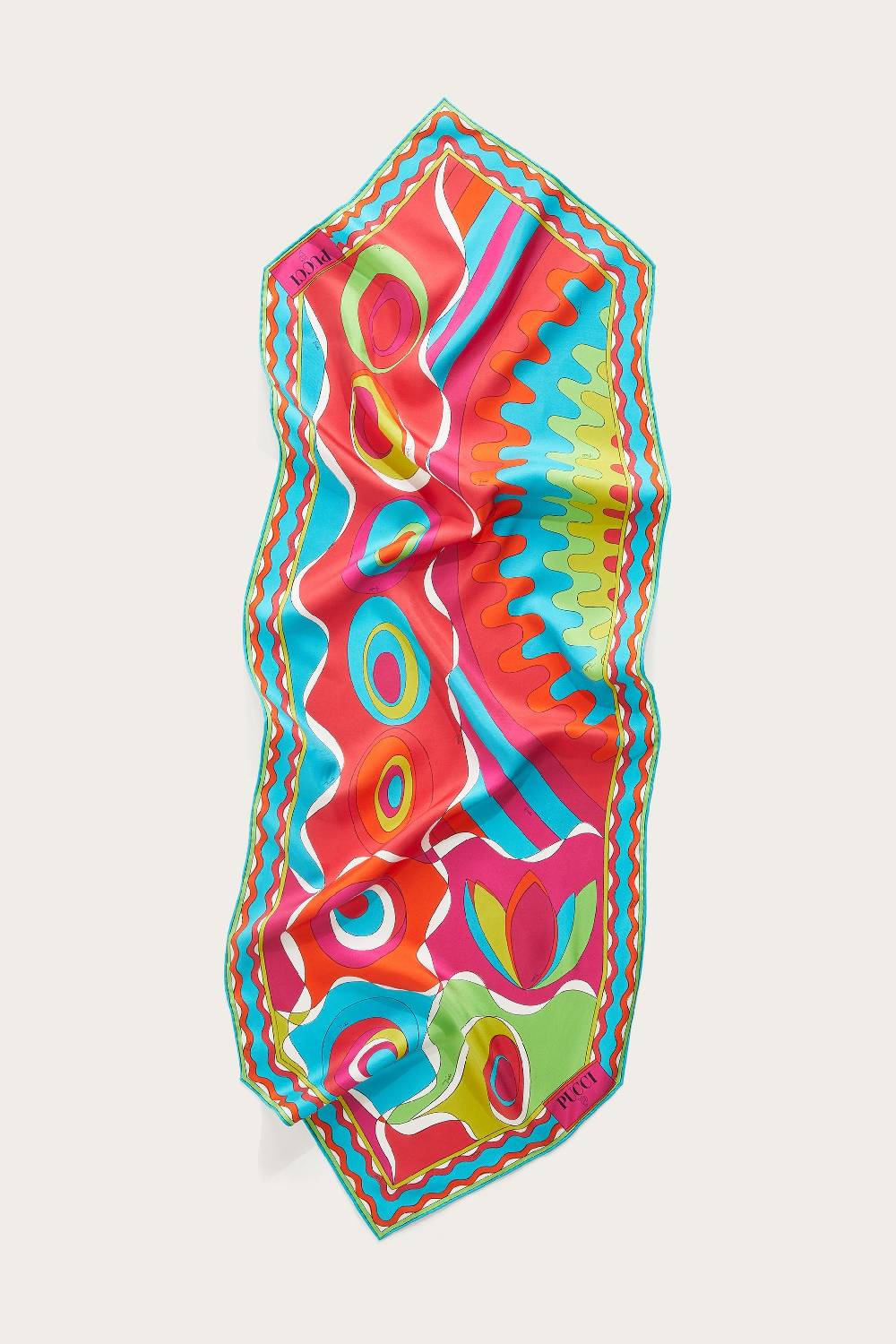 Pucci Foulard in seta con stampa Bersaglio Limitato a 3 giorni