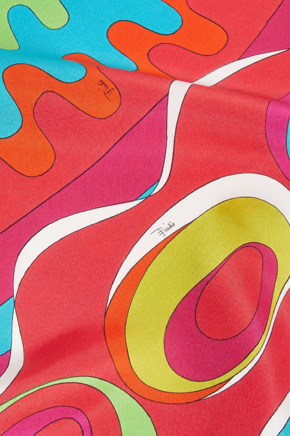 Pucci Foulard in seta con stampa Bersaglio Limitato a 3 giorni