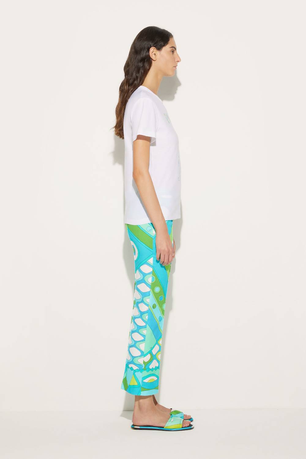 Pucci T-shirt con logo Esporta salva
