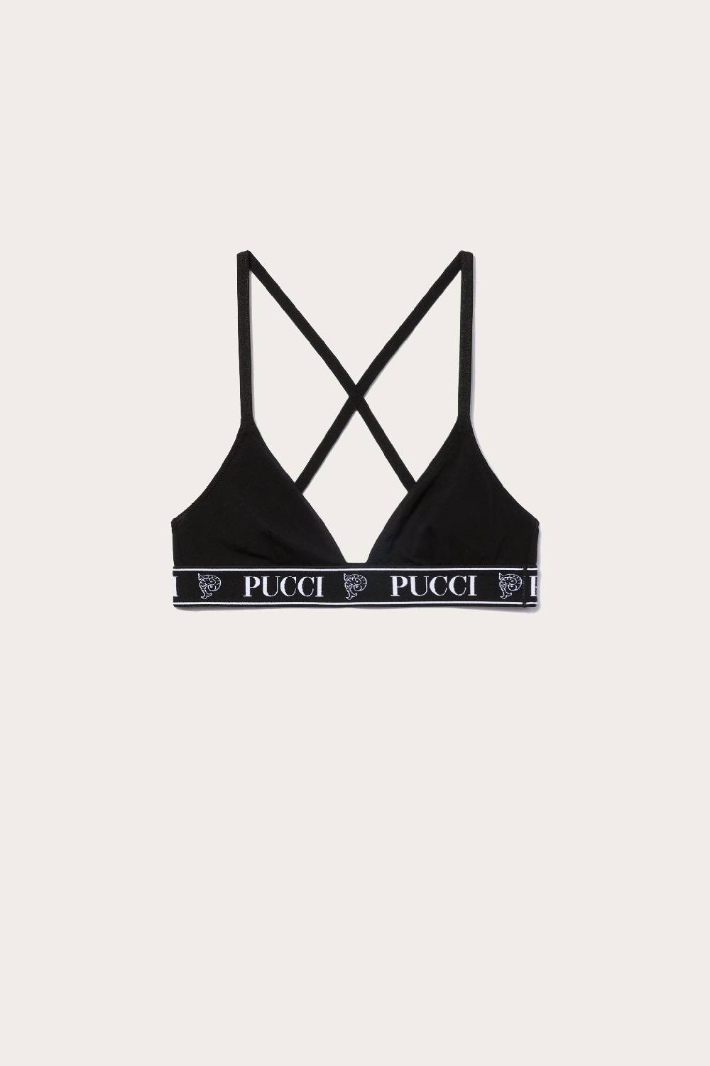 Pucci 3 Pack Reggiseno a triangolo con logo jacquard 2025