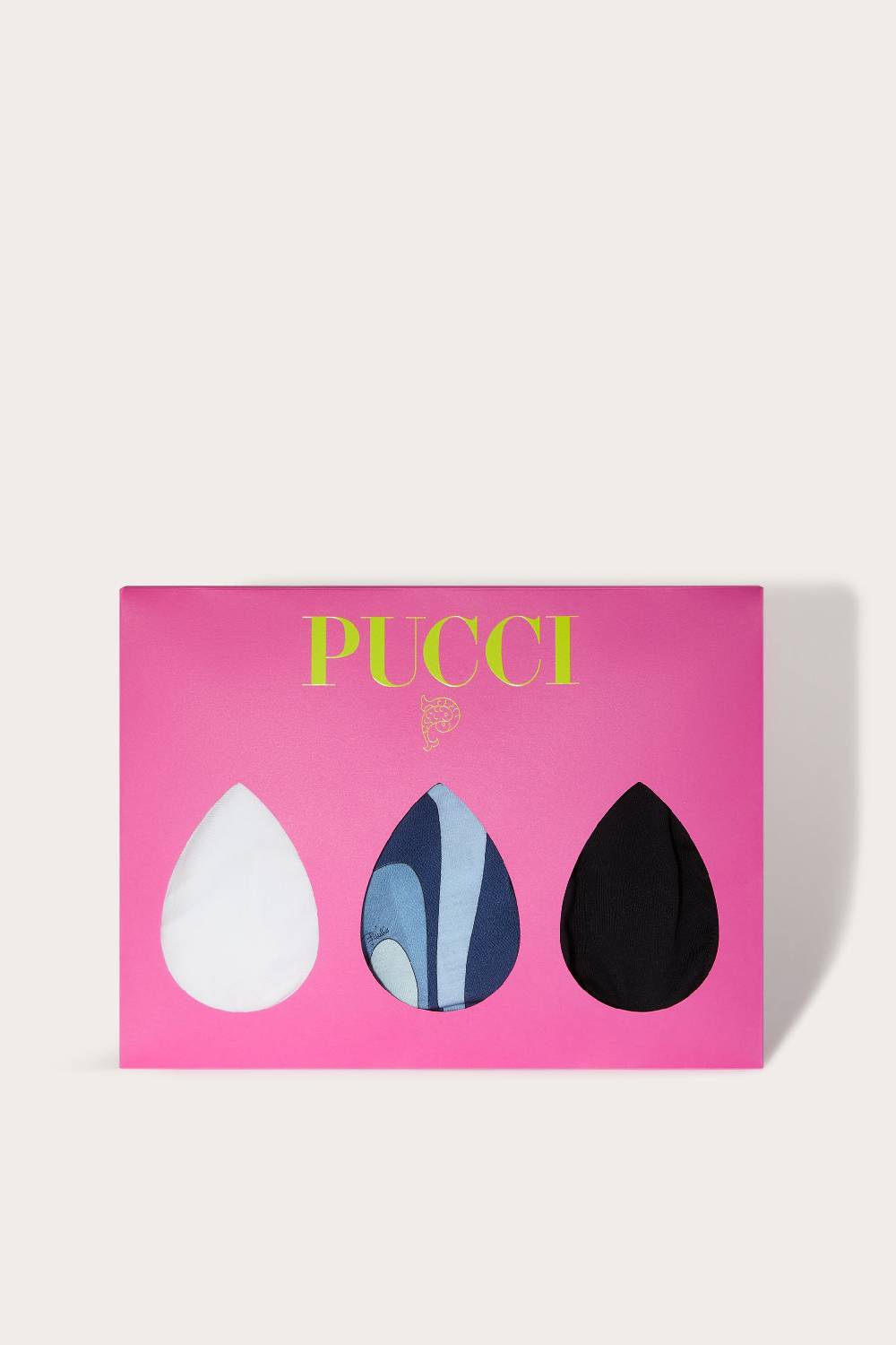Pucci 3 Pack Tanga con logo jacquard Italy