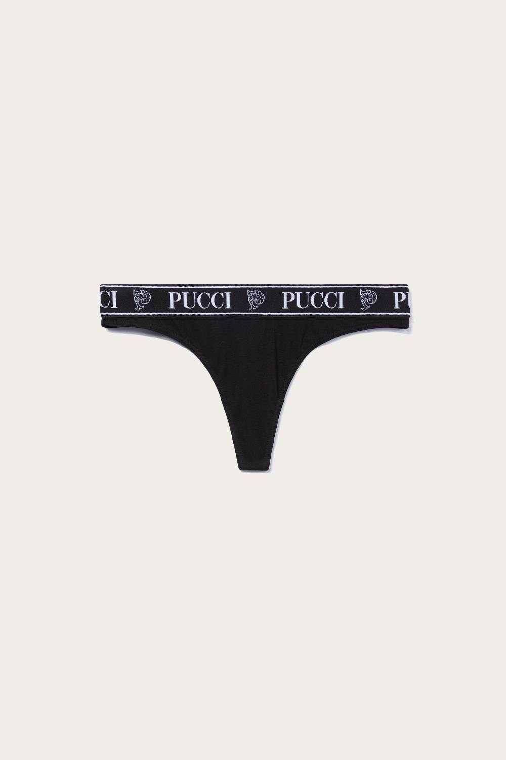 Pucci 3 Pack Tanga con logo jacquard Italy