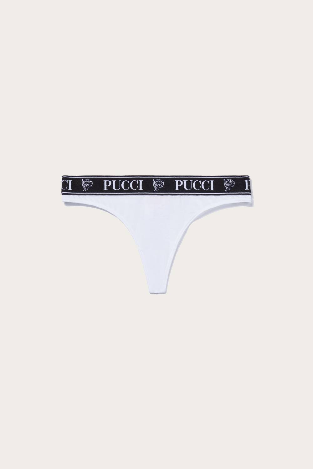 Pucci 3 Pack Tanga con logo jacquard Italy
