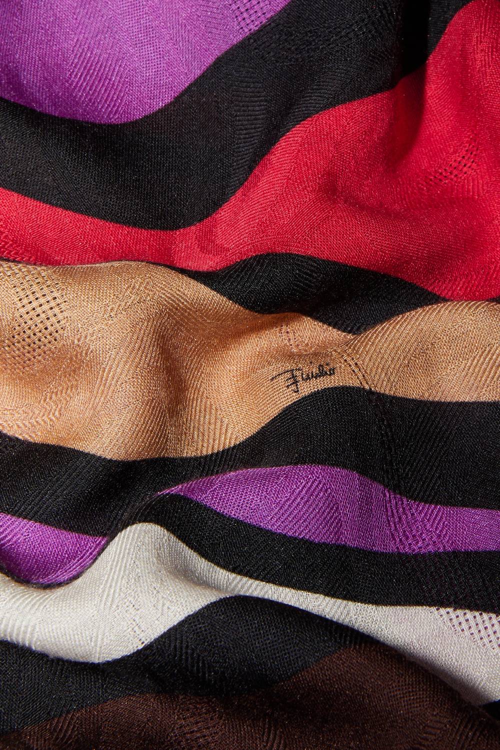 Pucci Foulard grande jacquard con motivo Marmo Fino Al -60%