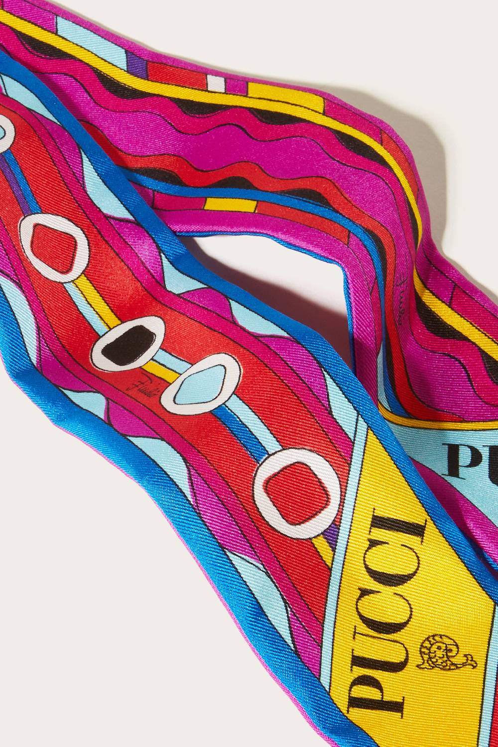 Pucci Foulard in seta con stampe Vivara e Bersaglio Prezzo Ridotto