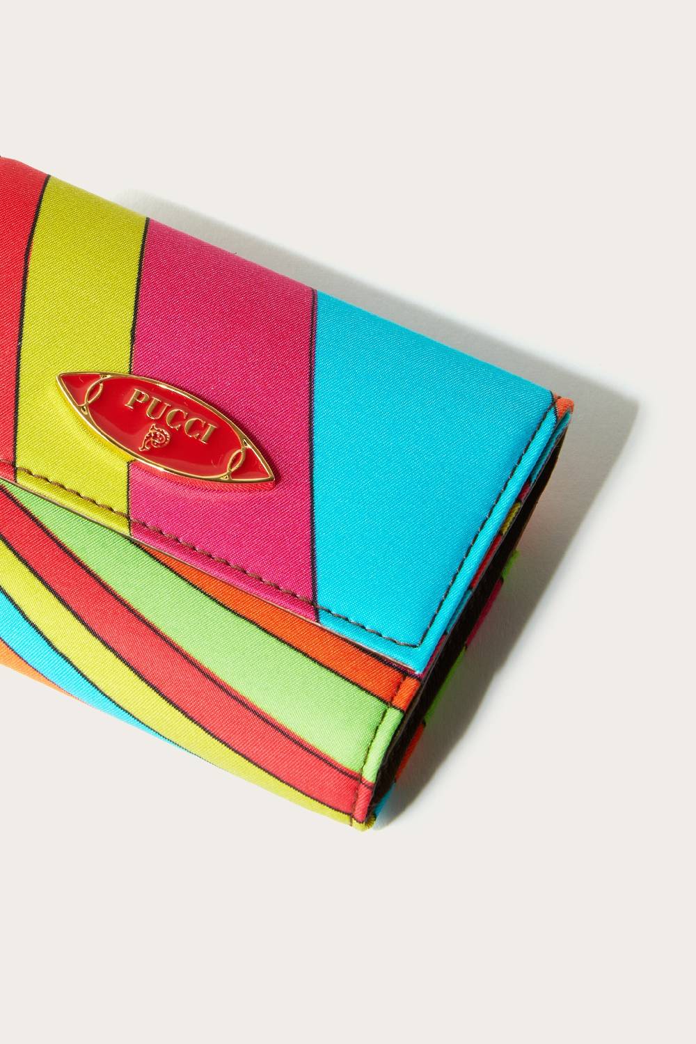 Pucci Portamonete con stampa Iride Presa