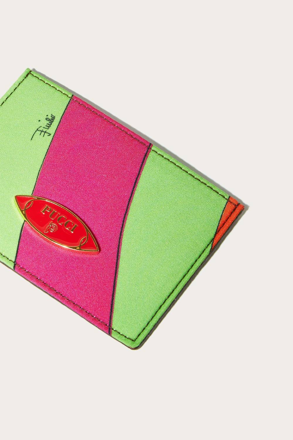 Pucci Portacarte con stampa Iride Offerta