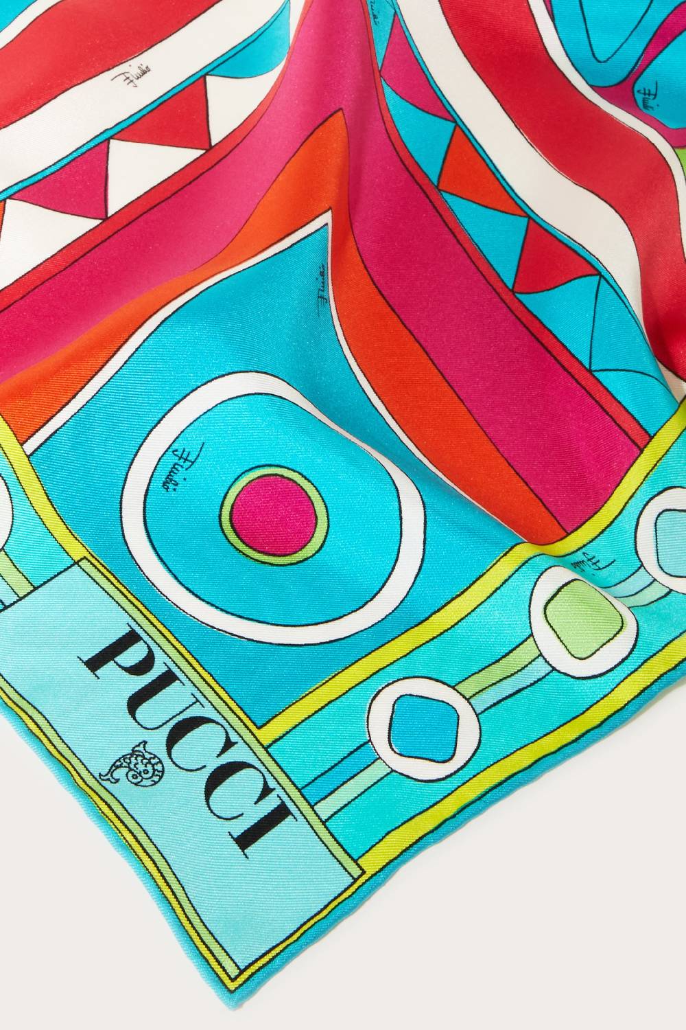 Pucci Foulard in seta con stampa Vivara Online