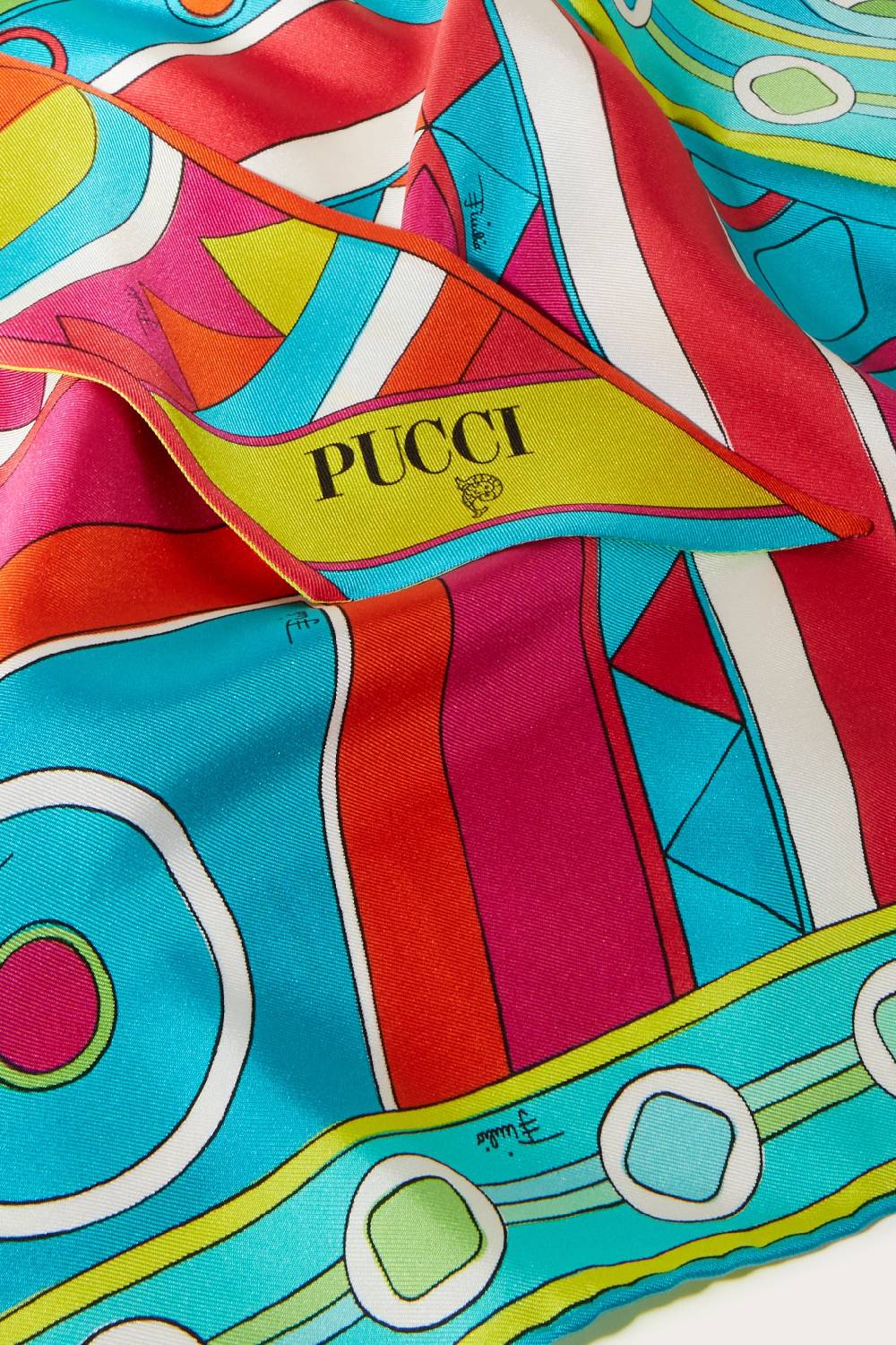 Pucci Foulard in seta con stampa Vivara Online