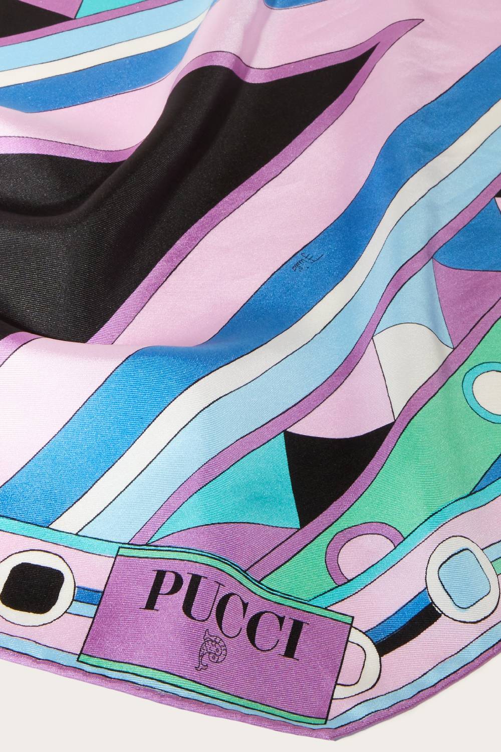 Pucci Foulard in seta con stampa Vivara Negozio