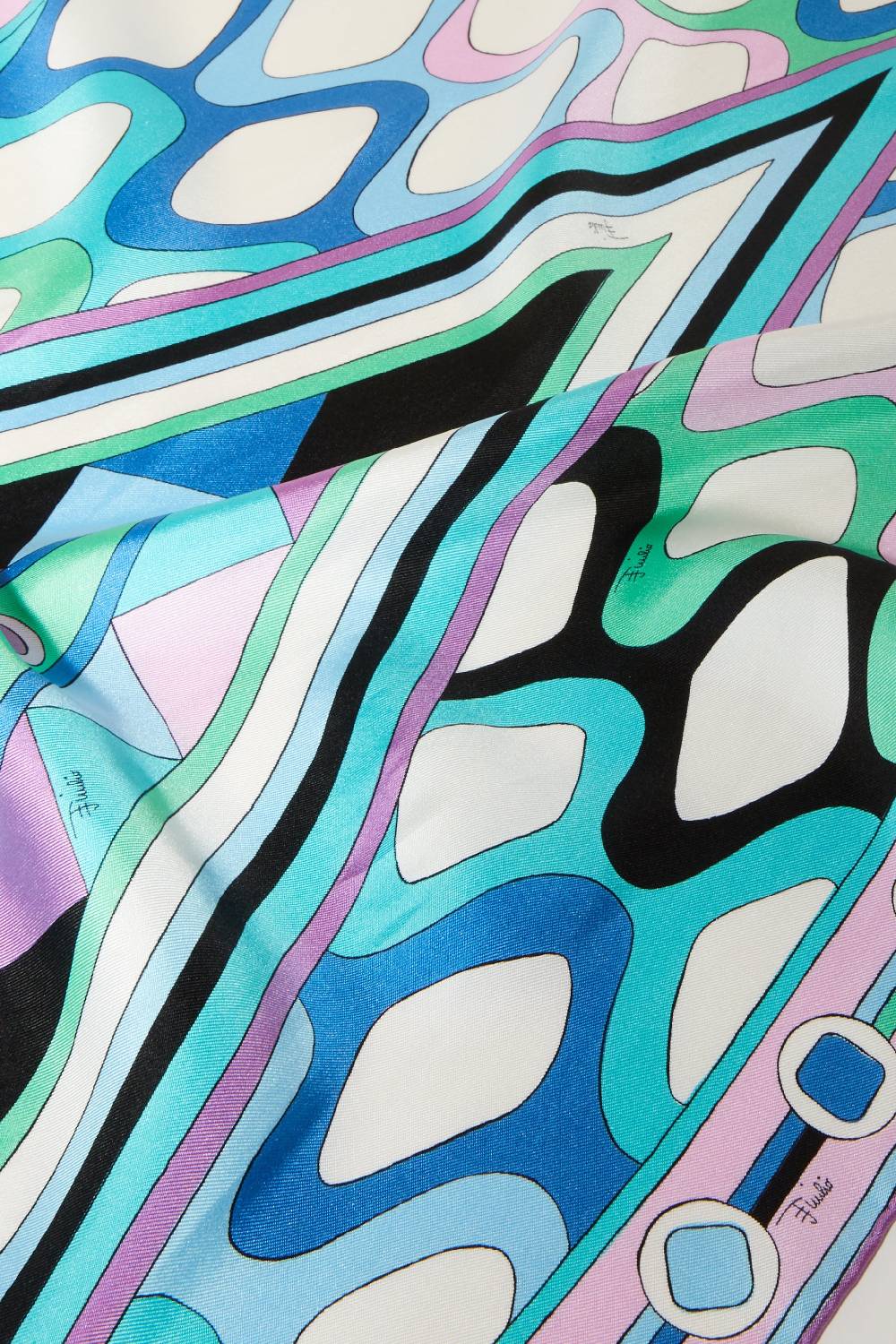 Pucci Foulard in seta con stampa Vivara Negozio