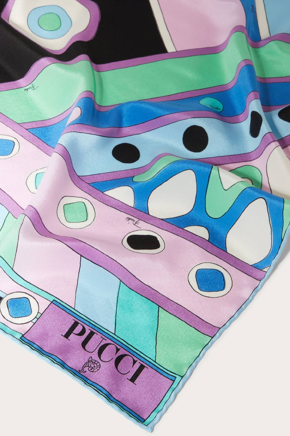 Pucci Hijab in seta con stampa Vivara In Saldo