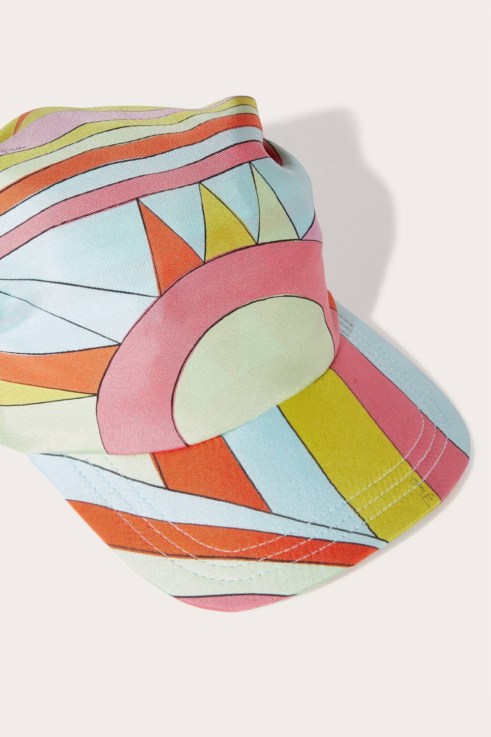 Pucci Cappello in seta con stampe Cigni e Iride Cyber Monday
