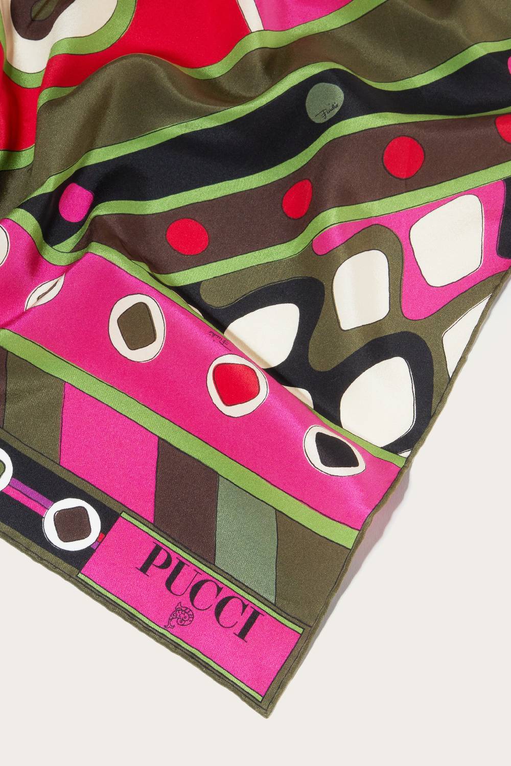 Pucci Foulard in seta con stampa Vivara Offerta natalizia