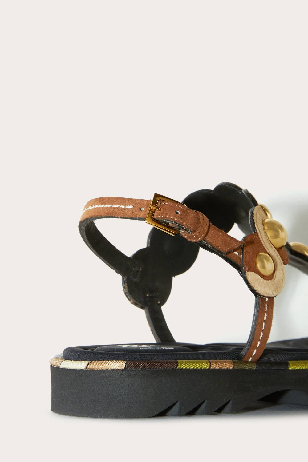 Pucci Sandali in pelle scamosciata con motivo Onde Offerte esclusive