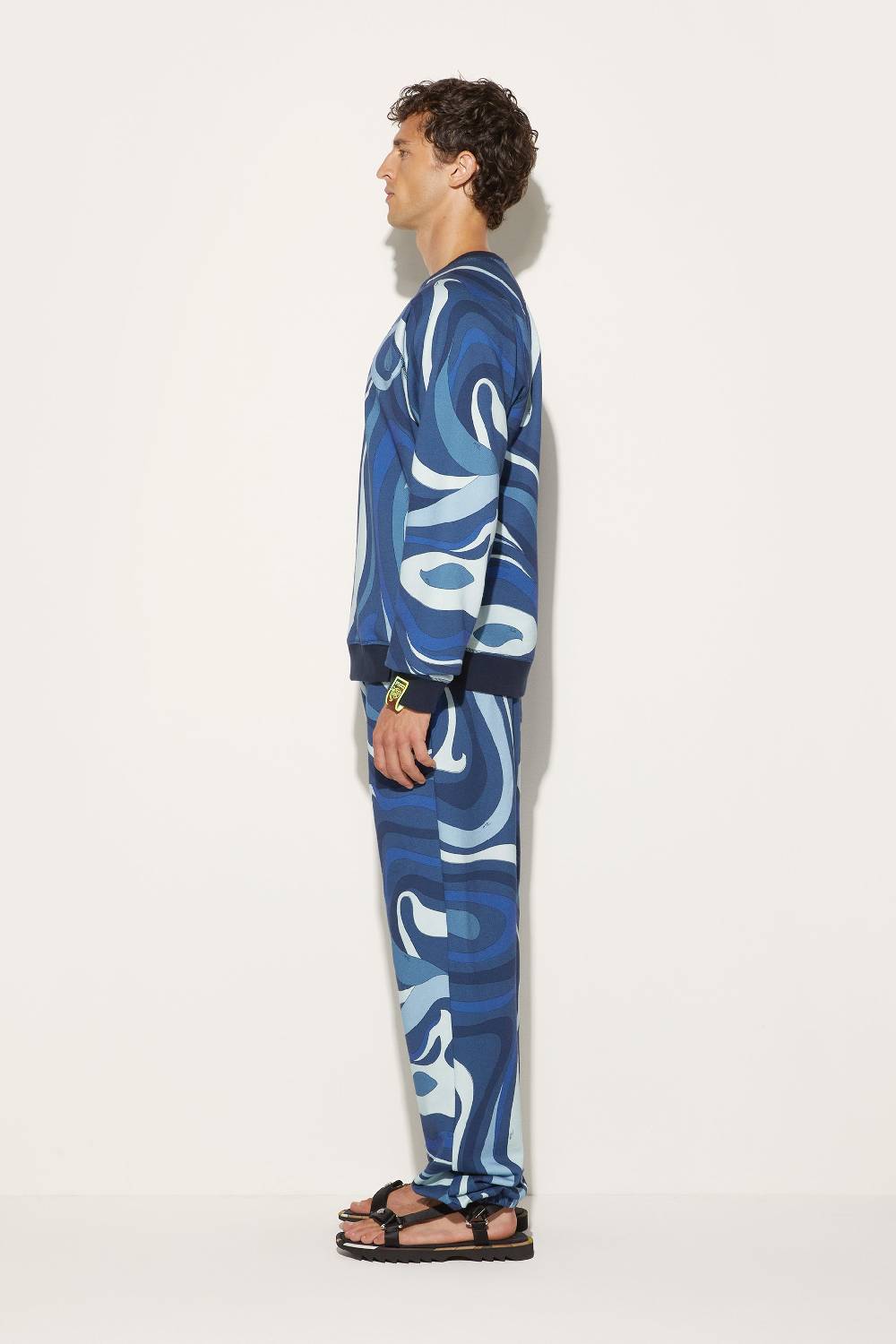 Pucci Felpa con stampa Marmo Offerte speciali