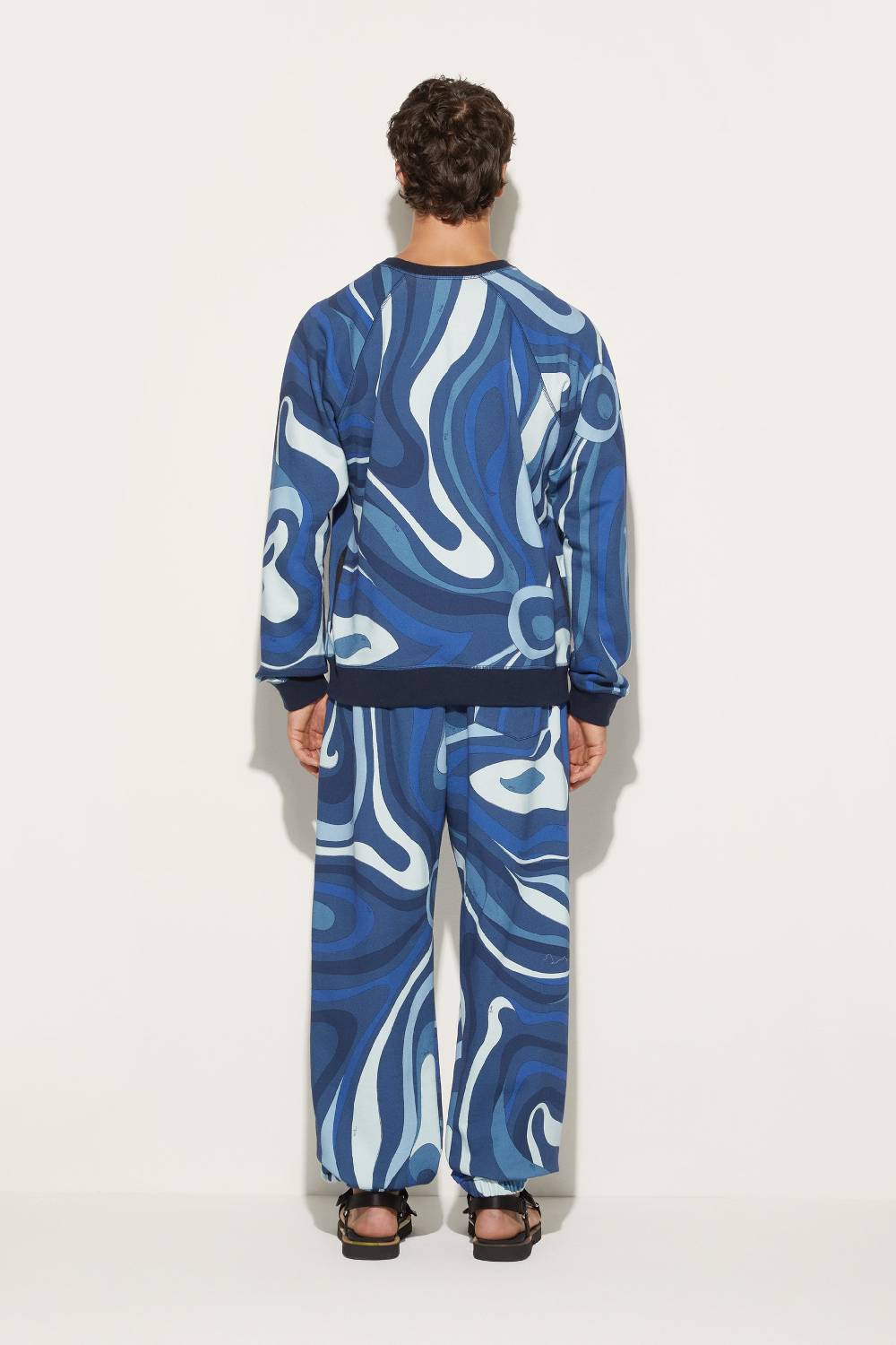 Pucci Felpa con stampa Marmo Offerte speciali
