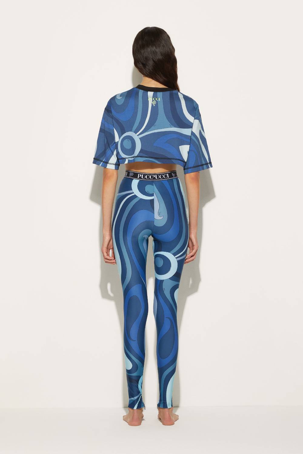 Pucci Crop top con stampa Marmo Offerta settimanale