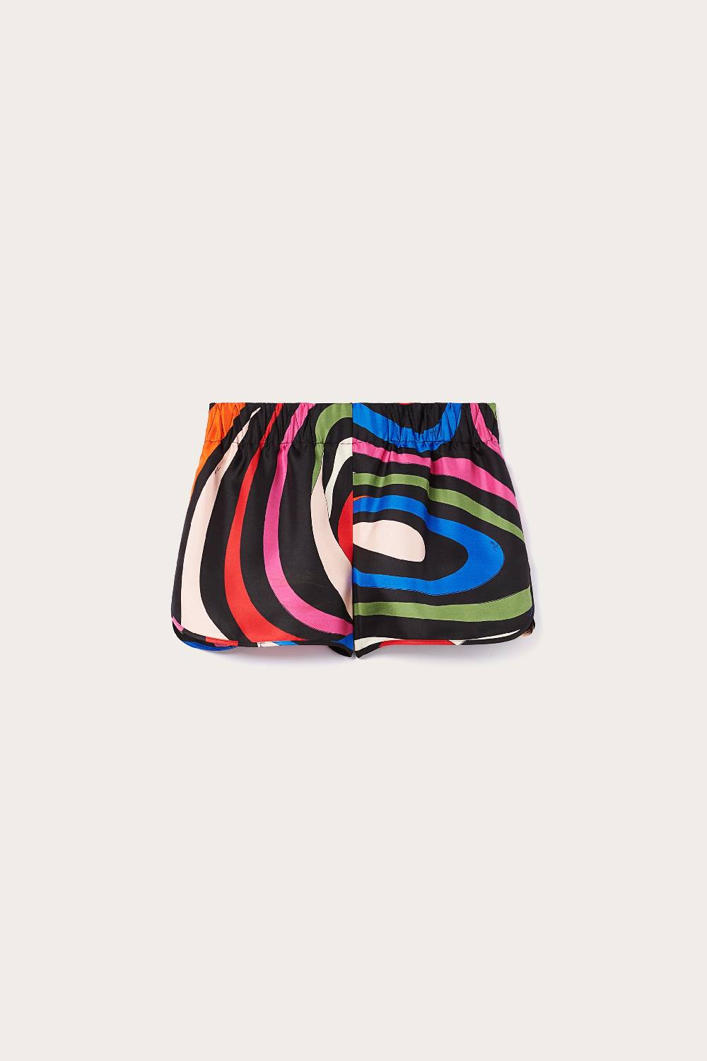 Pucci Shorts in seta con stampa Marmo Latest stili