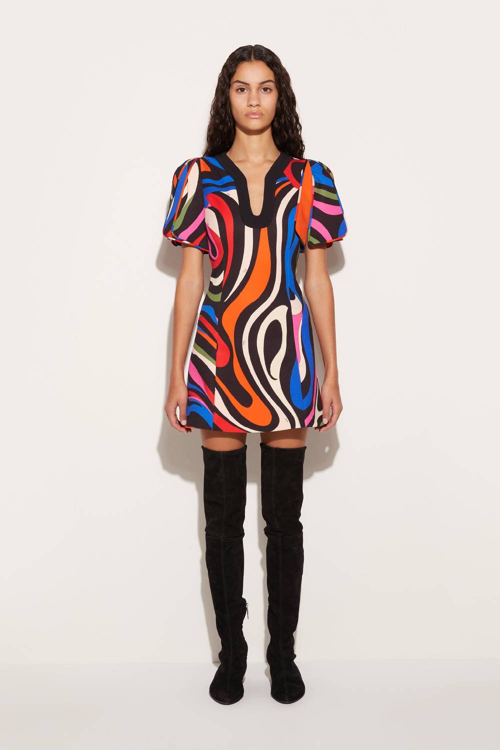 Pucci Mini abito con stampa Marmo Ultimo giorno