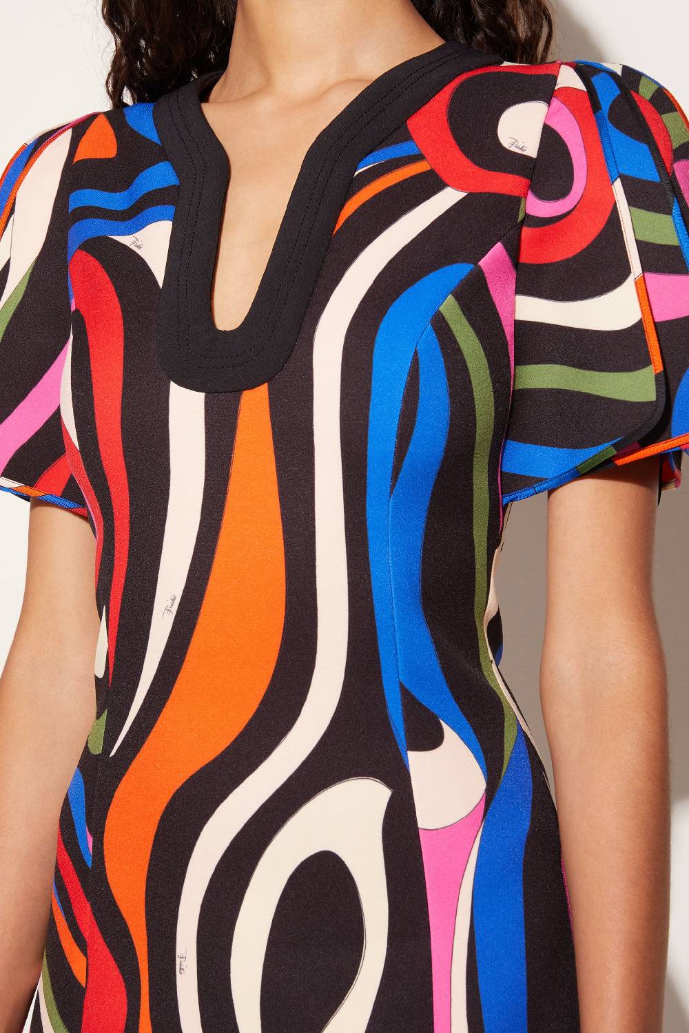 Pucci Mini abito con stampa Marmo Ultimo giorno