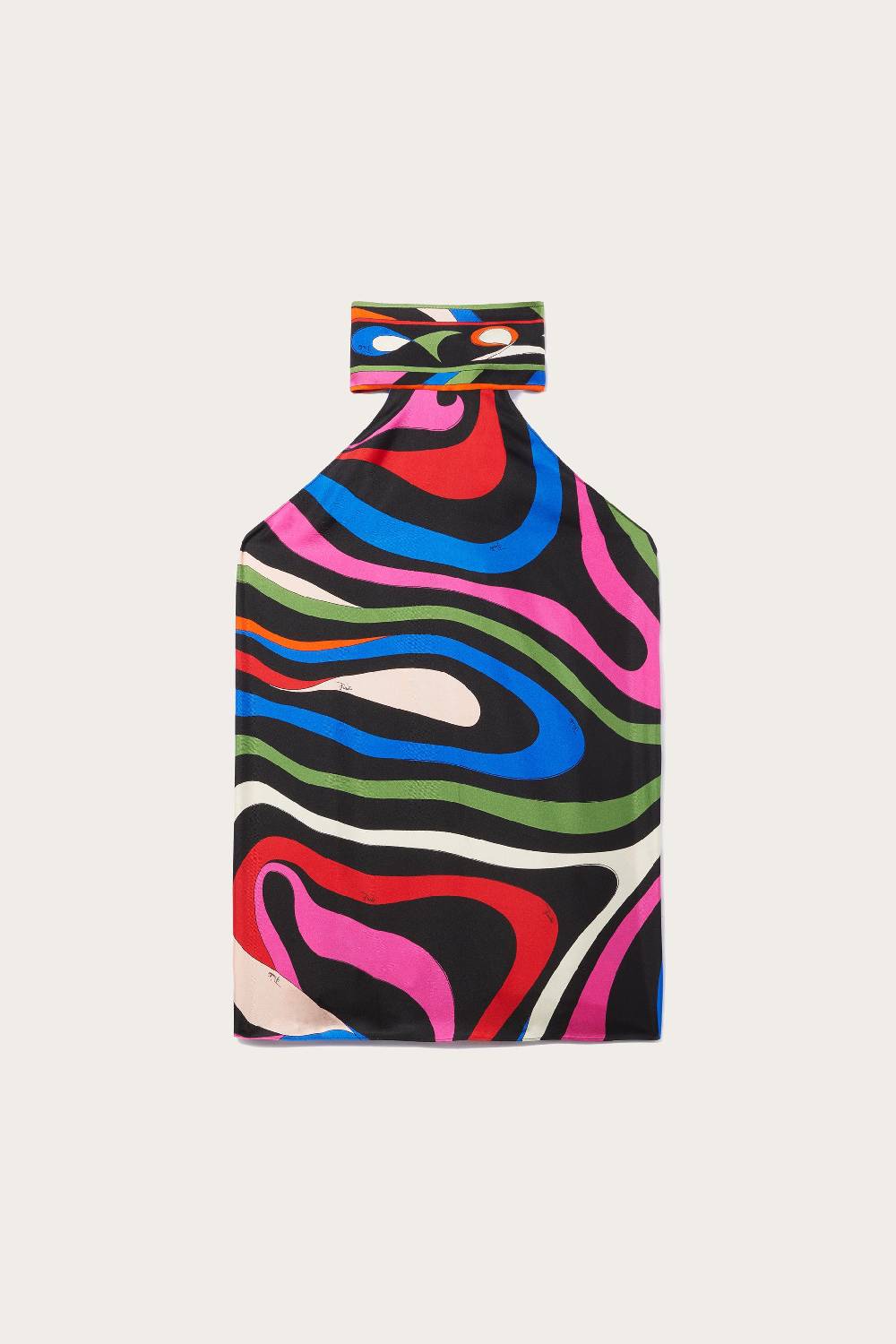 Pucci Top in seta con stampa Marmo Fino al 50% di sconto