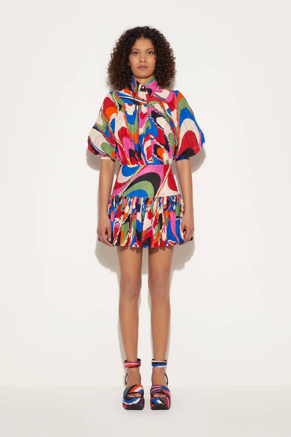 Pucci Mini abito con stampa Onde Black Friday Prezzi
