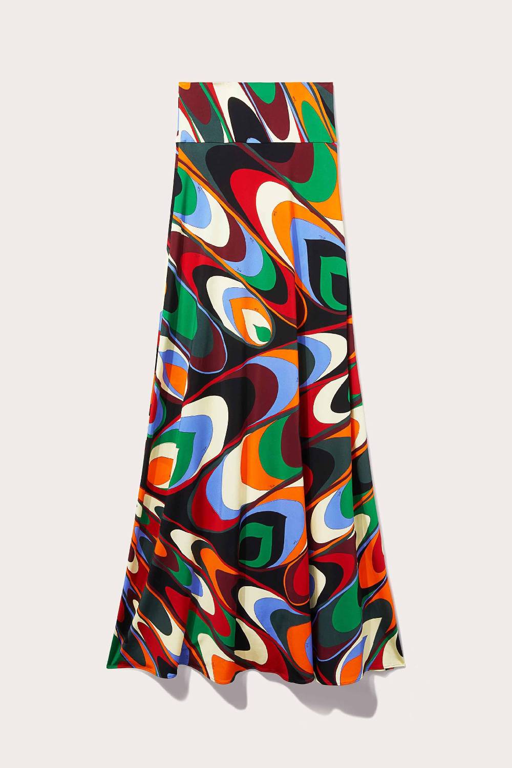Pucci Gonna lunga con stampa Onde 50% di sconto per tempo limitato