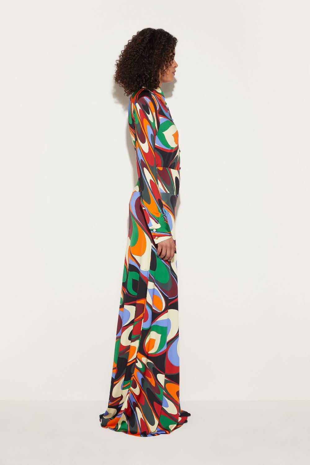 Pucci Gonna lunga con stampa Onde 50% di sconto per tempo limitato