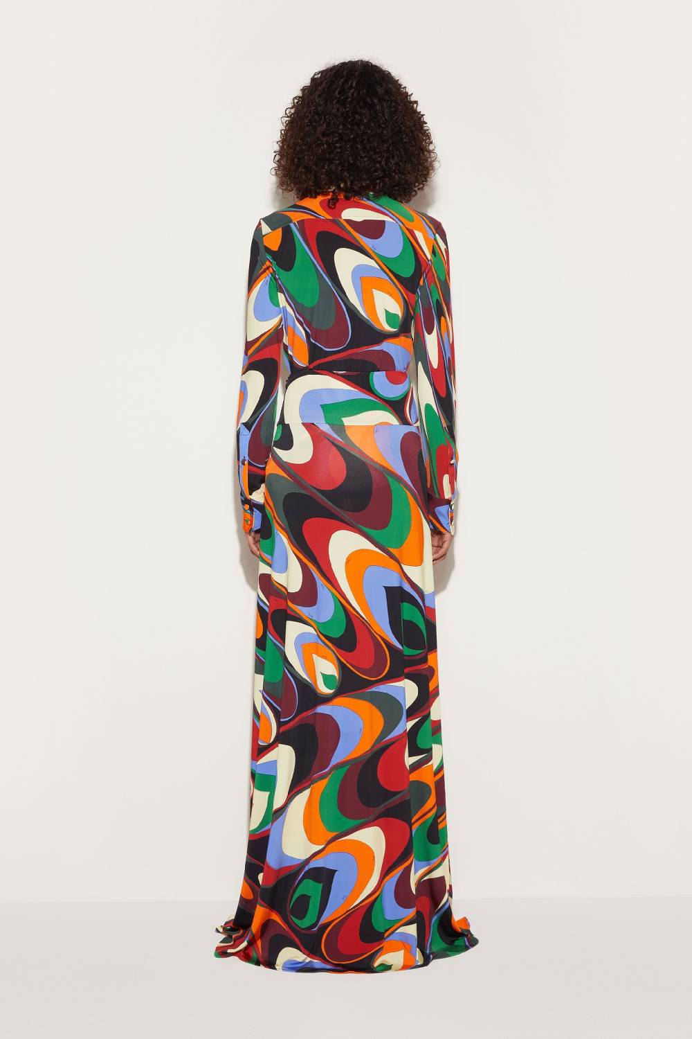 Pucci Gonna lunga con stampa Onde 50% di sconto per tempo limitato