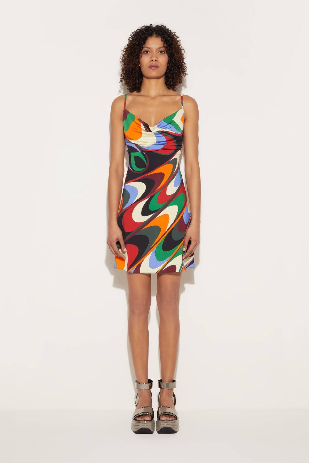 Pucci Mini abito con stampa Onde In Linea