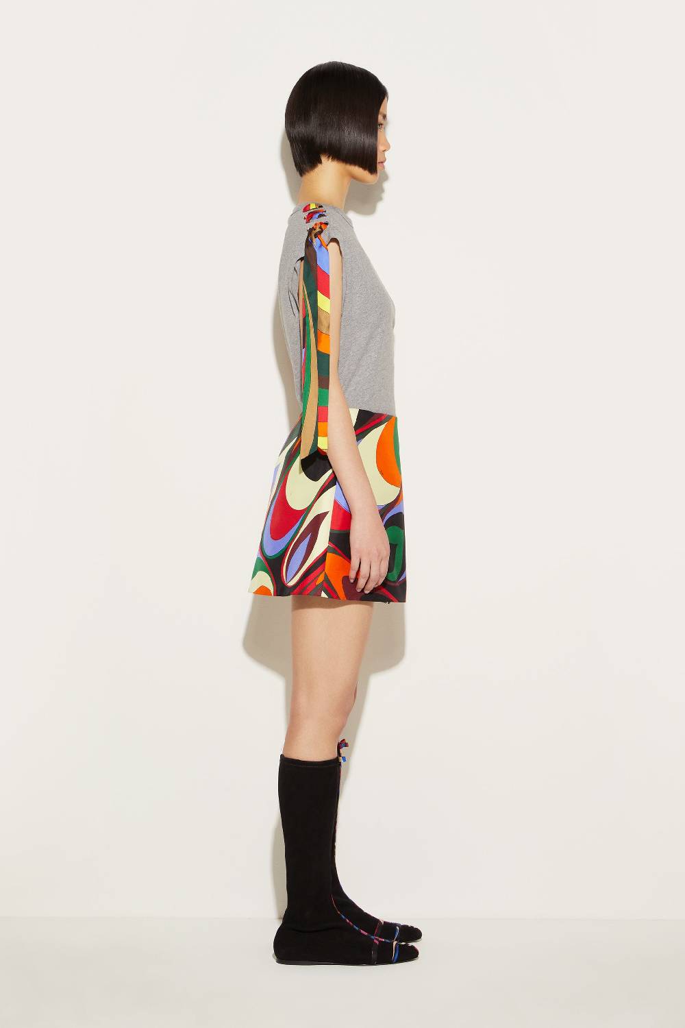 Pucci Top con inserto Iride Soddisfazione Garantita
