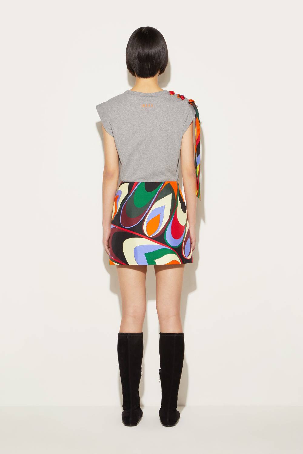 Pucci Top con inserto Iride Soddisfazione Garantita