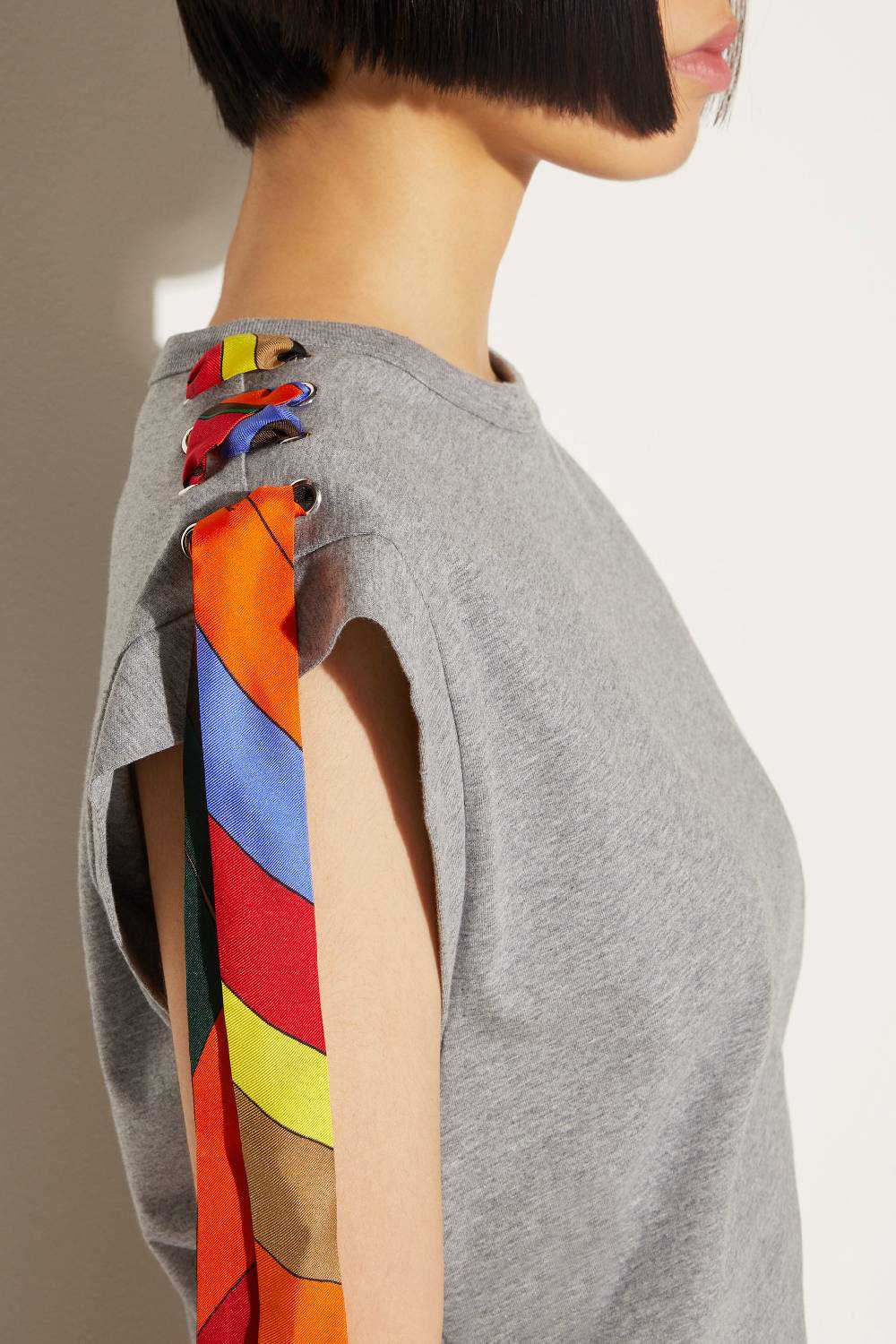 Pucci Top con inserto Iride Soddisfazione Garantita