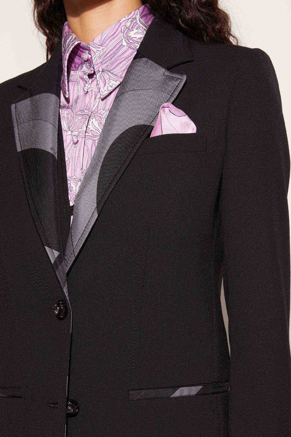 Pucci Blazer monopetto con finiture Marmo Fino Al -60%